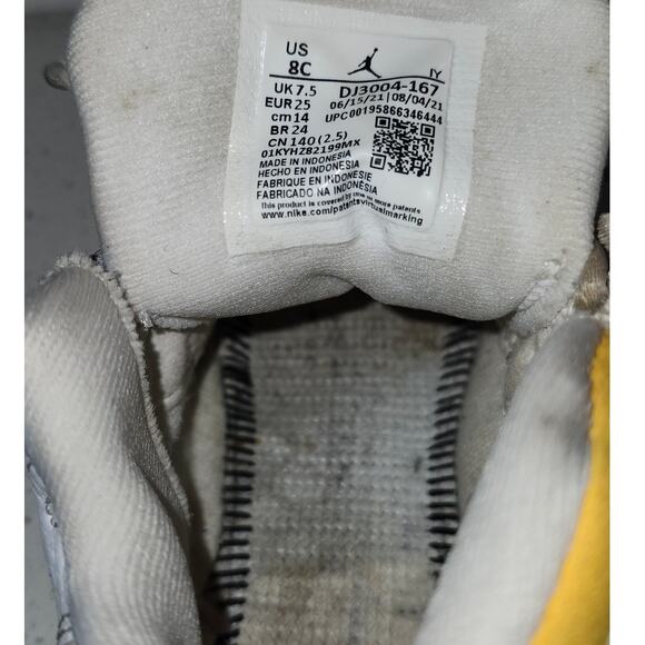 Nike Air Jordan 13 Retro Yellow Del Sol TD Multi Sizes DJ3004-167 Size 8C - Picture 4 of 4